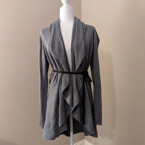 Gray Cardigan Sweater